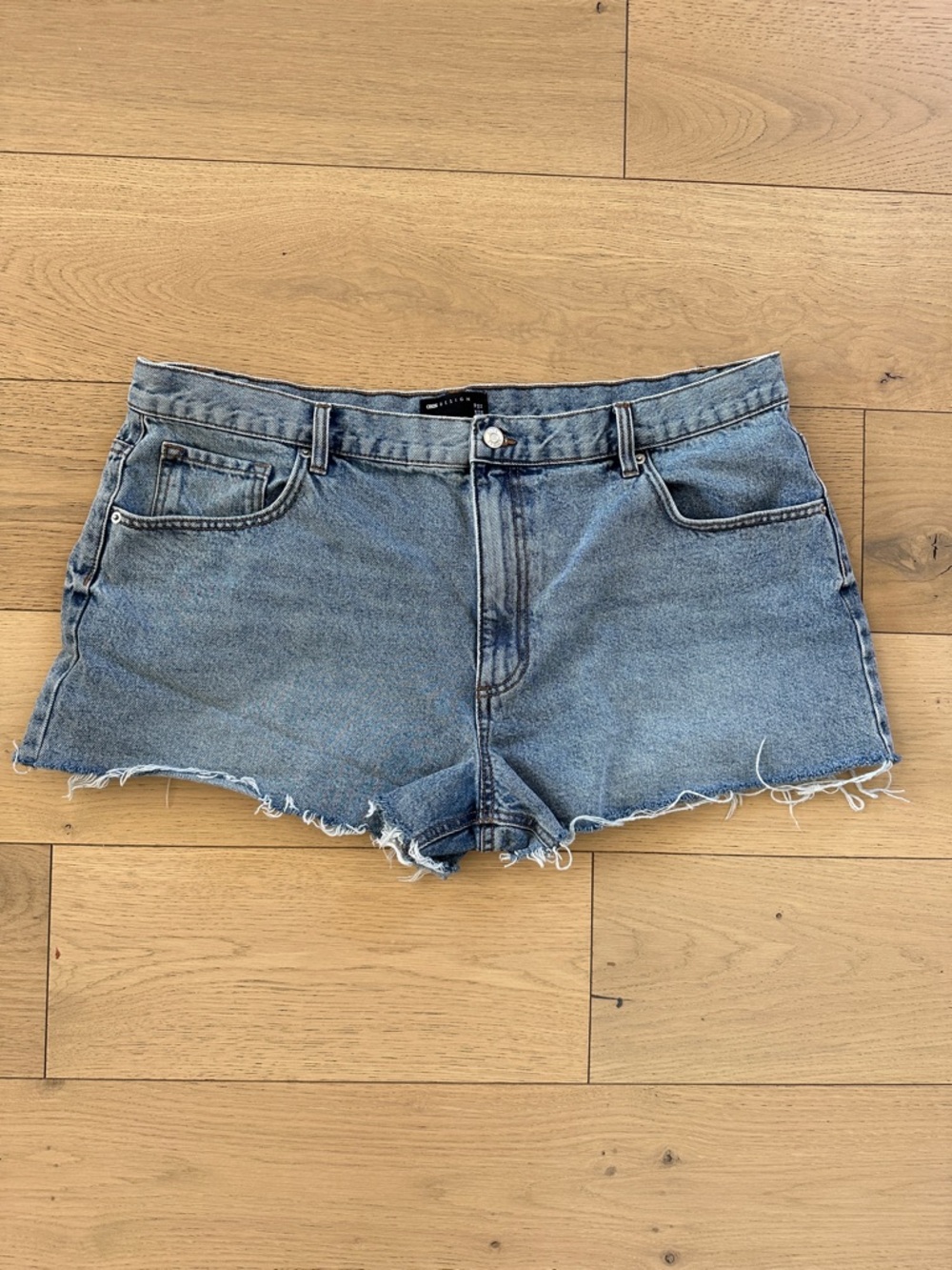 ASOS Light Blue Denim Cutoff Shorts